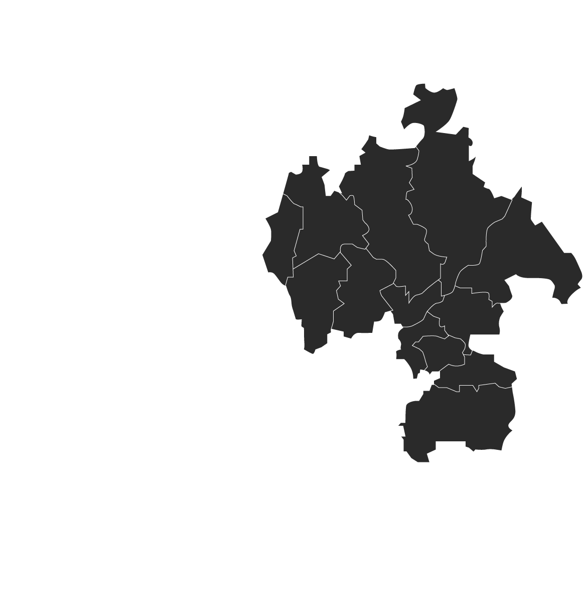 北摂・京阪エリアの地図